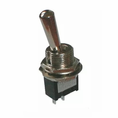 Přepínač páčkový 2pol./2pin 3A/250V ON-OFF   02610015