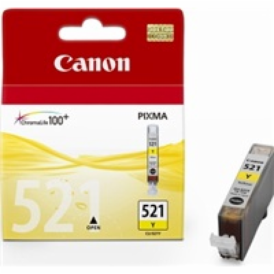Canon CARTRIDGE CLI-521Y žlutá pro IP 3600,4600,4700, MP5...