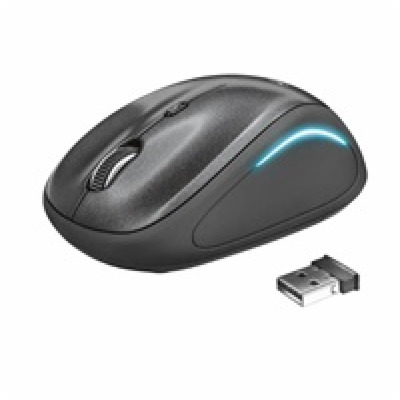 TRUST myš Yvi FX Wireless Mouse - black