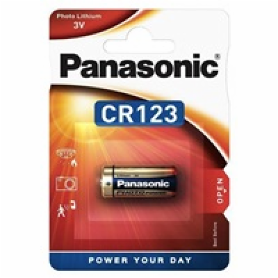 PANASONIC Lithiové - FOTO baterie CR-123AL/1BP 3V (blistr...