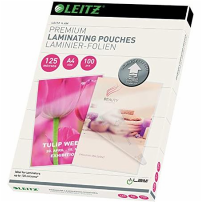 Kapsy laminovací Leitz - A4, 2 x 125 mikronů, 25 ks LEITZ...