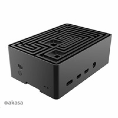 Akasa Maze A-RA10-M1B AKASA case Maze, pro Raspberry Pi 4...