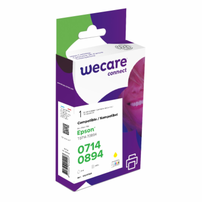 WECARE ARMOR ink kompatibilní s EPSON C13T07144012,žlutá/...
