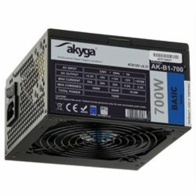 Akyga PC zdroj ATX/700W/ BLACK EDITION