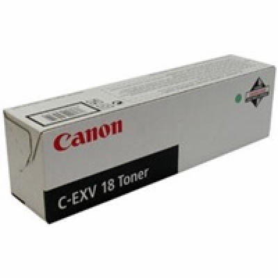 Canon originální toner C-EXV18/ IR-10xx/ 8400 stran/ Černý