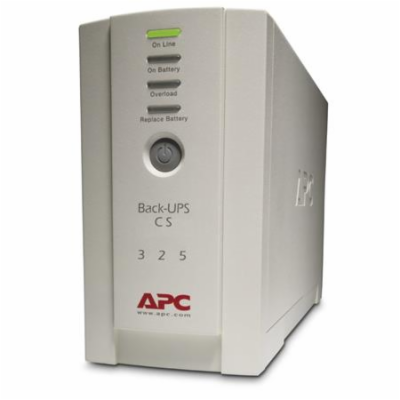 APC Back-UPS 325VA(210W), IEC 320, bez softwaru pro autom...