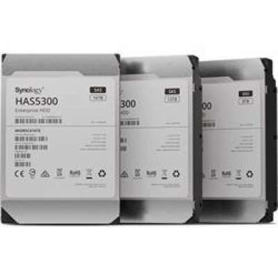 Synology HDD SAS 3.5” 12TB HAS5300-12T, 7200ot./min., cac...