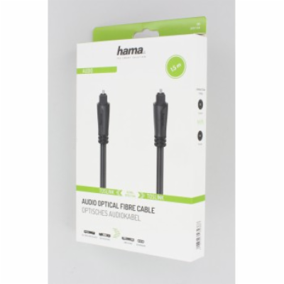 Hama optický audio kabel ODT Toslink 1,5m