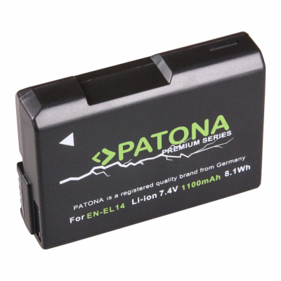 PATONA baterie pro foto Nikon EN-EL14 1100mAh Li-Ion Premium