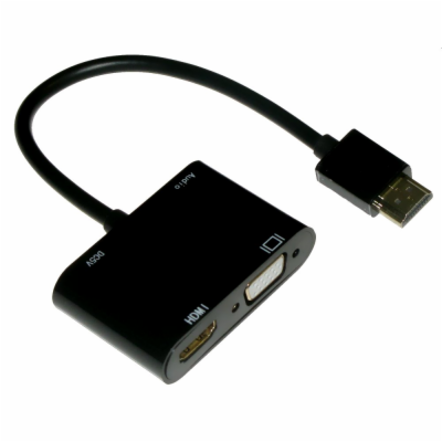 XtendLan XL-HMHFVGAF XtendLan Konvertor HDMI(M) na VGA a ...