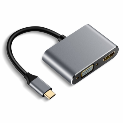 XtendLan XL-UCMHVGAUF XtendLan Konvertor USB C na HDMI (F...