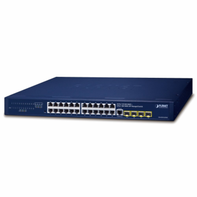 Planet GS-4210-24T4S L2 switch, 24x1Gb, 4x1Gb SFP, QoS, f...