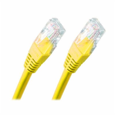 XtendLan PK_6UTP010yellow Patch, Cat 6, UTP, 1m, žlutý Xt...