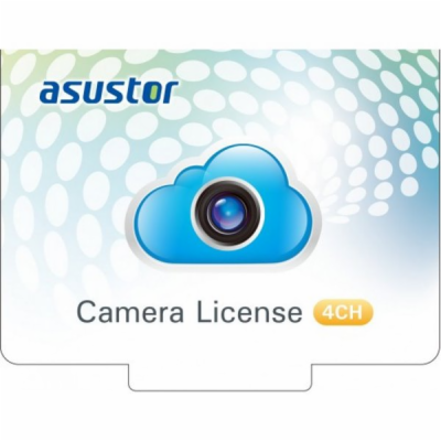 ASUSTOR další licence pro 4x IP kamery - elektronická OFF...