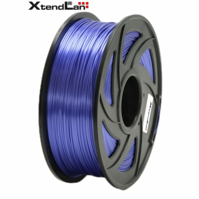 XtendLAN PLA filament 1,75mm lesklý fialový 1kg