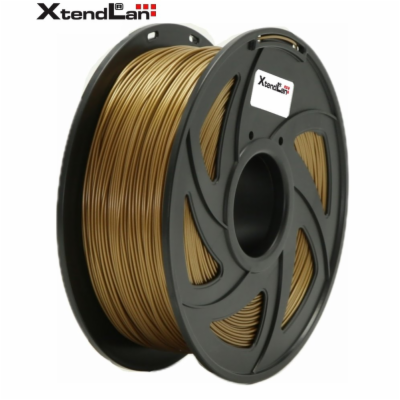 XtendLAN PETG filament 1,75mm zlatý 1kg