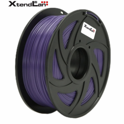 XtendLAN PLA filament 1,75mm zářivě fialový 1kg