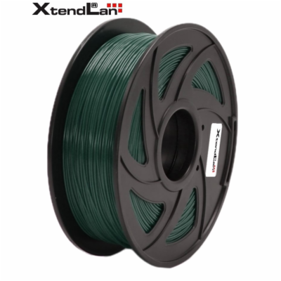 XtendLAN PLA filament 1,75mm myslivecky zelený 1kg