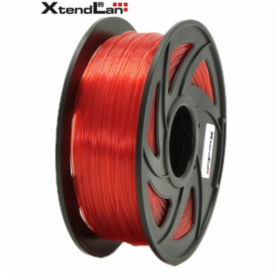 XtendLAN PLA filament 1,75mm průhledný oranžový 1kg