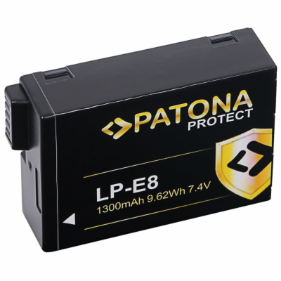 PATONA baterie pro foto Canon LP-E8/LP-E8+ 1300mAh Li-Ion...