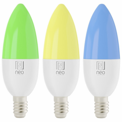 Smart LED žárovka E14 6W RGB+CCT IMMAX NEO 07716C WiFi Tu...