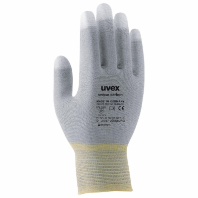 UVEX Rukavice Unipur carbon vel. 9/citlivé antist. pro př...