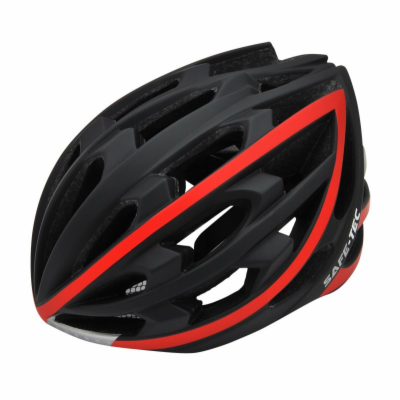 Safe-Tec TYR Black Red L (58cm - 61cm)