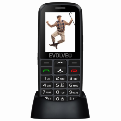 EVOLVEO EasyPhone EG, mobilní telefon pro seniory s nabíj...