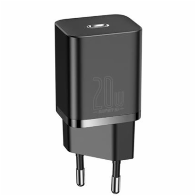 Baseus CCSUP-B01 Super Si Quick Nabíječka USB-C 20W Black