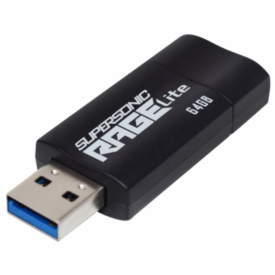 PATRIOT Supersonic Rage Lite 64GB / USB 3.2 Gen 1 / černá