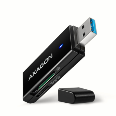 AXAGON CRE-S2N, USB-A 3.2 Gen 1 - SUPERSPEED čtečka karet...