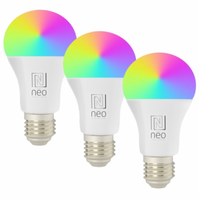 IMMAX NEO LITE SMART sada 3x žárovka LED E27 11W RGB+CCT ...