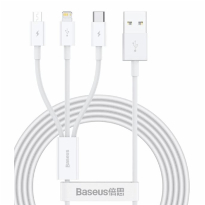 Baseus CAMLTYS-02 Superior Fast Charging Datový Kabel 3v1...