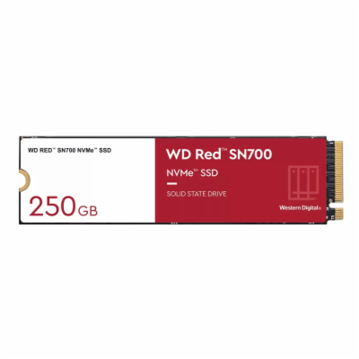 WD RED SSD NVMe 250GB PCIe SN700, Geb3 8GB/s, (R:3100/W:1...