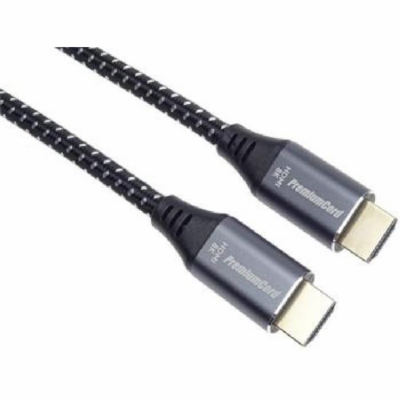 PREMIUMCORD Kabel HDMI 2.1 High Speed + Ethernet kabel 8K...