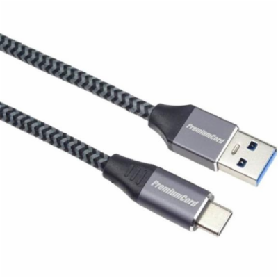 PremiumCord kabel USB-C - USB 3.0 A ku31cs1, 1 m PREMIUMC...
