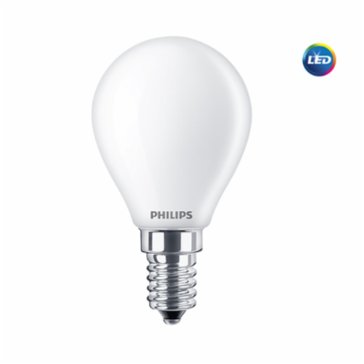 Philips LED žárovka E14CP P45 FR 4,3W 40W teplá bílá 2700...