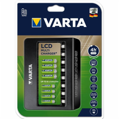 Nabíječka VARTA LCD MULTI CHARGER pro 1-8ks R03/R06   NA5...