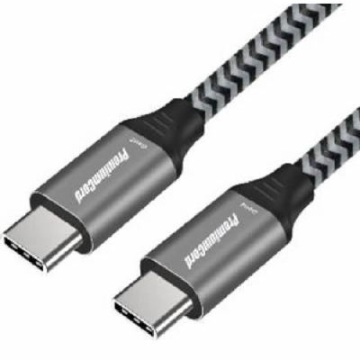 PremiumCord USB-C kabel ( USB 3.2 GEN 2x2, 5A, 100W, 20Gb...