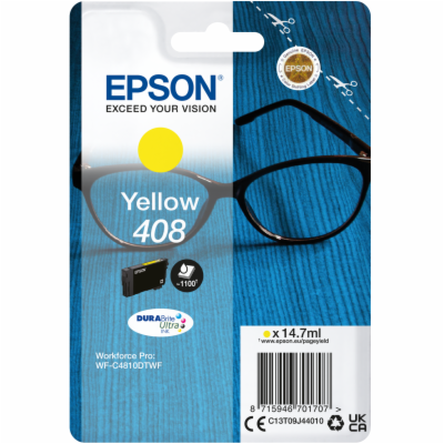 Epson T09J44010 - originální EPSON ink Yellow 408 DURABri...