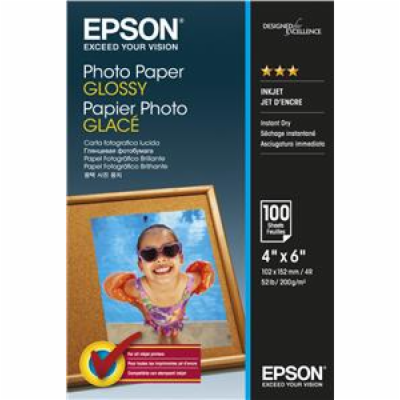 EPSON Paper Photo Glossy 10x15cm 100 sheet