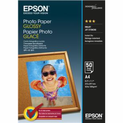 EPSON paper A4 - 200g/m2 - 50sheets -Photo Paper Glossy 