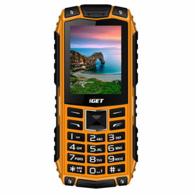 iGET Defender D10 Orange - Odolný telefon/2,4"/320x240/Du...