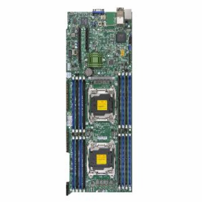 SUPERMICRO MB 2xLGA2011-3, iC612 16x DDR4 ECC,10xSATA3,(P...