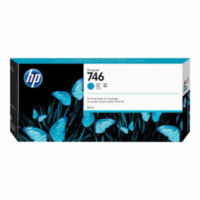 HP 746 300-ml Cyan Ink Cartridge zboží