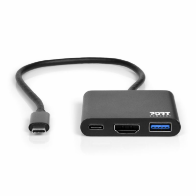 Port Connect 900140 PORT CONNECT USB-C HUB, HDMI 1X 4K + ...