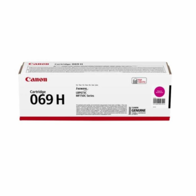 Canon TONER CRG 069M H purpurový pro LBP673Cdw, MF752Cdw ...