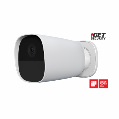 iGET SECURITY EP26 White - WiFi bateriová FullHD kamera, ...