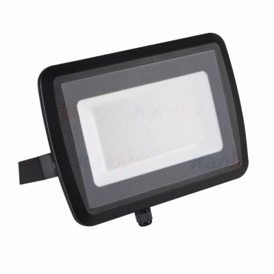 KANLUX LED reflektor 100W 4000K 8000lm černý IP65   33204