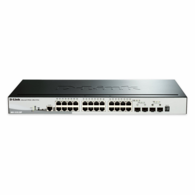 D-Link DGS-1510-28P 28-Port Gigabit Stackable SmartPro Po...